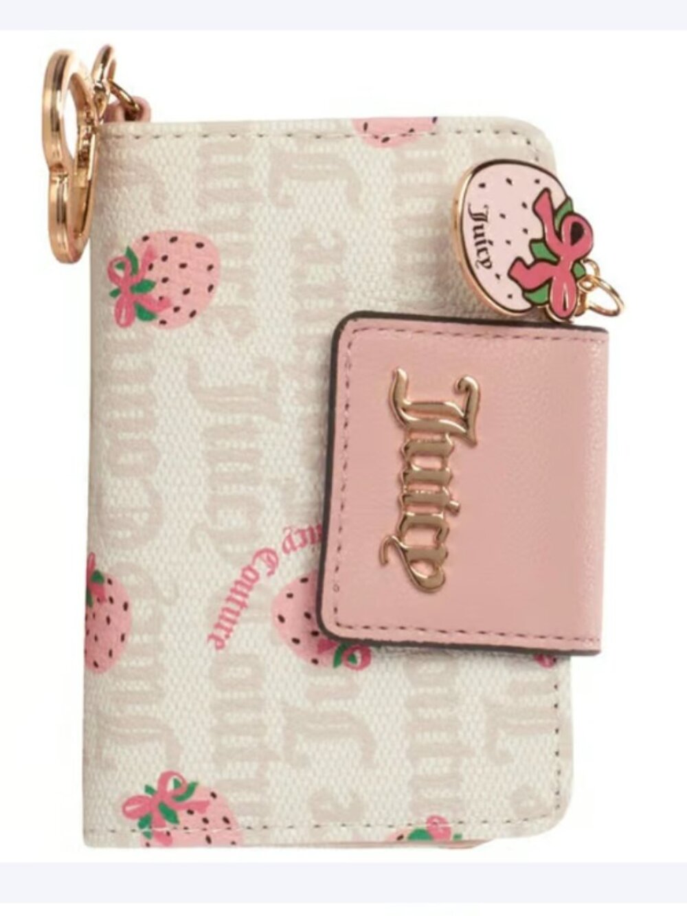 Juicy Couture Berry Sweet Bi-Fold Wallet NWT